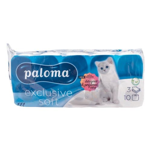 Toaletni papir Paloma Exclusive 3-slojni