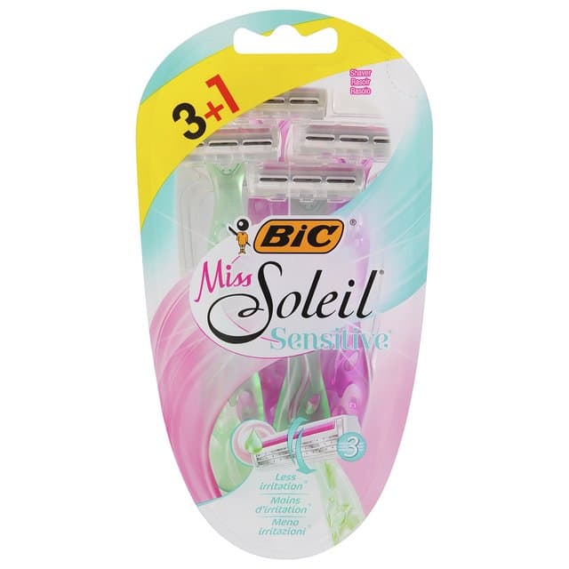 BRIJAČ Ž BIC MISS SOL SENSITIVE 3+1