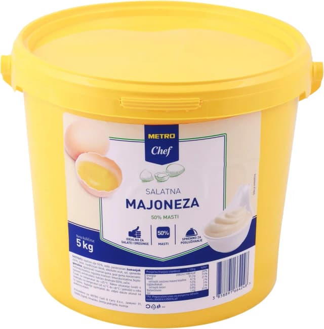 5KG MC MAJONEZA 50%