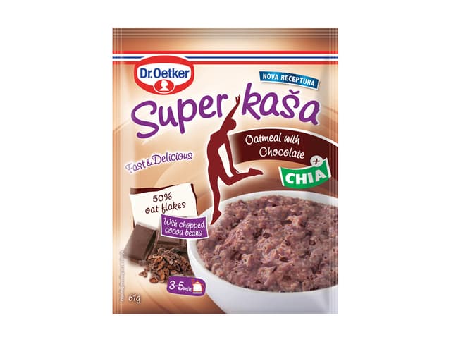 Super Kaša s Čokoladom i Chia Sjemenkama