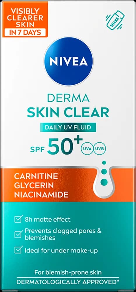 Nivea Derma Skin fluid SPF 50+ 40 ml