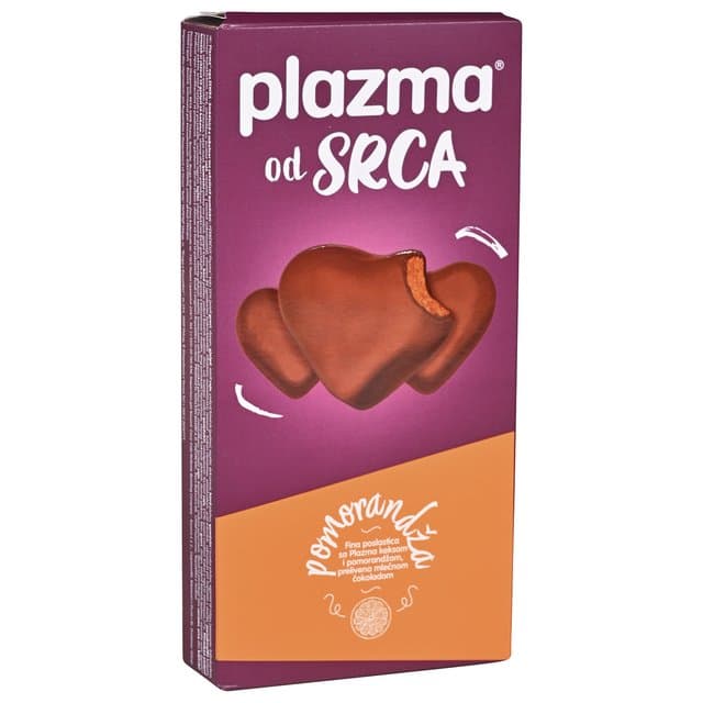 Keks Plazma Srca Naranča