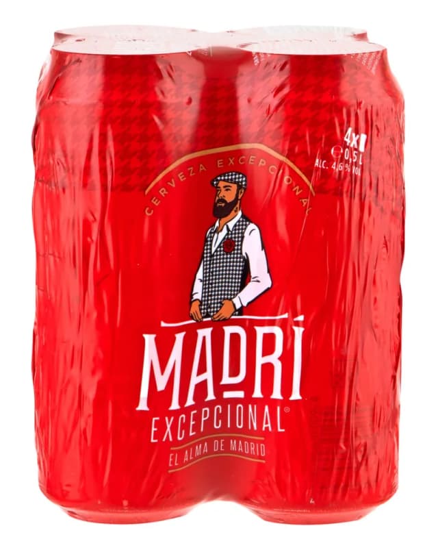 PIVO MADRI 4PACK 0.5 L LIM