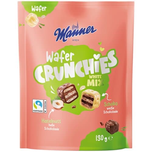 VAFL CRUNCHIE MANNER WHITE MIX 130 g